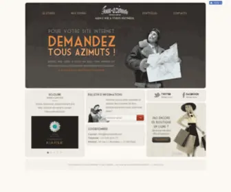 Tous-Azimuts.com(Création de site Internet et eCommerce avec Tous Azimuts) Screenshot