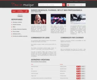 Tous-EN-Musique.com(Tous EN Musique) Screenshot