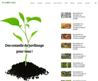 Tousaupotager.fr(Jardin et Potager) Screenshot