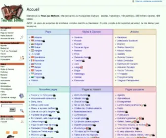 Tousauxbalkans.net(Tous aux Balkans) Screenshot