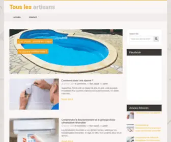 Touslesartisans.com(Besoin d’aide pour les travaux concernant votre maison) Screenshot