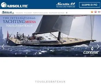 Touslesbateaux.fr(Le portail Internet du nautisme et de la plaisance) Screenshot