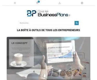 Touslesbusinessplans.fr(Touslesbusinessplans) Screenshot