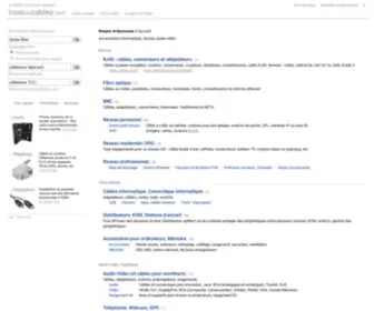 Touslescables.com(Câbles et accessoires pour informatique) Screenshot