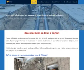 Tout-A-L-Egout.com(L'égout) Screenshot