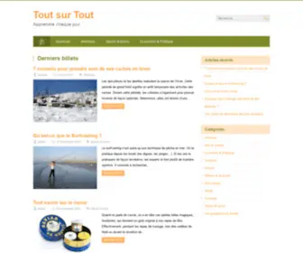 Tout-SUR-Tout.info(Tout sur Tout) Screenshot