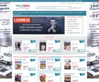 Toutabo.com(Abonnement Magazine) Screenshot
