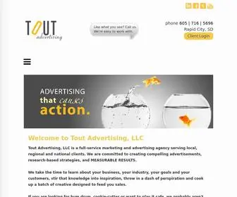 Toutadvertising.com(Marketing & Advertising) Screenshot