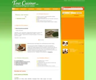 Toutcuisiner.com(Recette) Screenshot