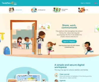 Toutemonannee.com(École) Screenshot
