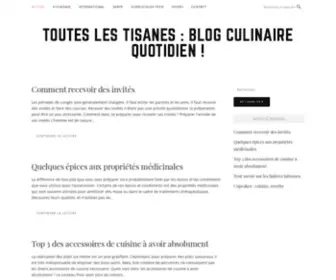 Toutes-Les-Tisanes.com(Toutes les tisanes) Screenshot