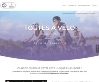 Toutesavelo.fr(Toutes à Vélo) Screenshot