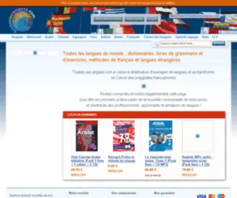 Toutesleslangues.com(Langues étrangères) Screenshot