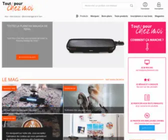 Toutpourchezmoi.com(Avis, Test électroménager, objets connectés) Screenshot