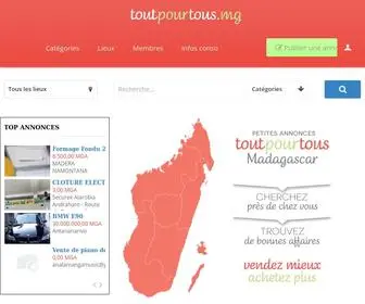 Toutpourtous.mg(Petites Annonces Gratuites) Screenshot