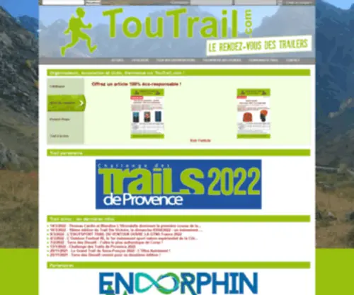 Toutrail.com(Le rendez) Screenshot
