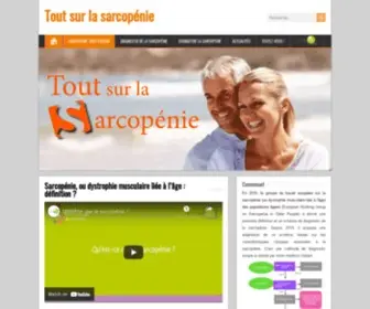 Toutsurlasarcopenie.fr(Tout) Screenshot