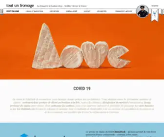 Toutunfromage.com(Tout un fromage) Screenshot