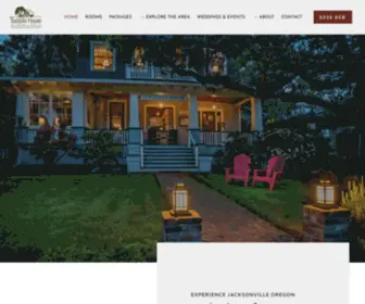 Touvellehouse.com(TouVelle House Bed & Breakfast) Screenshot