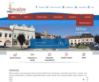 Tovacov.cz(Město Tovačov) Screenshot