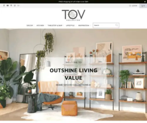 TovCollection.com(For Your Home Decor) Screenshot