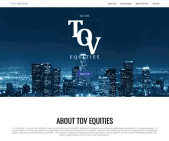 Tovequities.com(Tov Group) Screenshot