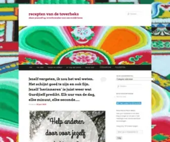 Toverheks.com(Recepten van de toverheks) Screenshot