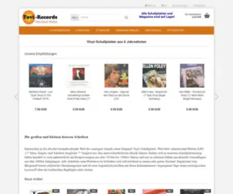 Tovi-Records.com(Vinyl Schallplatten kaufen Original LPs Maxis Singles) Screenshot