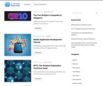 Towardsanalytic.com(Big Data Analytics) Screenshot