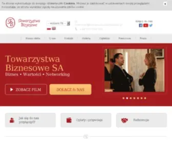 Towarzystwobiznesowe.pl(Towarzystwa Biznesowe) Screenshot