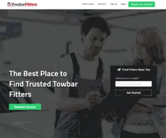 Towbarfitters.com(Towbar Fitters) Screenshot