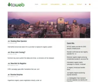 Towebbrasil.com(Experts in ccTLDs) Screenshot