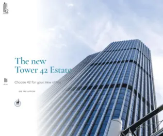 Tower42.com(Tower 42) Screenshot