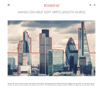 Tower42Group.com(TOWER42) Screenshot