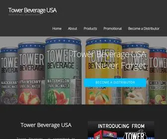 Towerbeverage.com(Tower Beverage USA) Screenshot