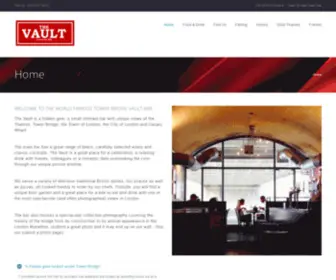 Towerbridgevault.com(The Vault) Screenshot