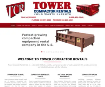 Towercompactorrentals.com(Tower Compactor Rentals LLC) Screenshot