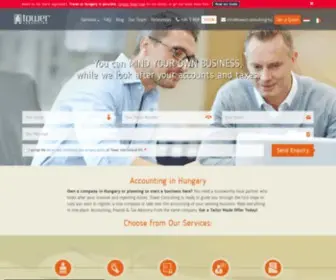 Towerconsulting.hu(Accounting services in Budapest) Screenshot