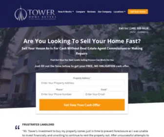 Towerhomebuyers.us(Tower Home Buyers) Screenshot