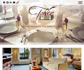 Towerhospitality.com(Tower Hospitality) Screenshot