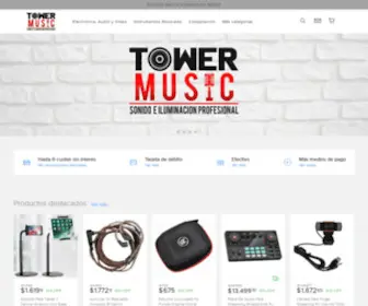 Towermusic.com.ar(TOWER MUSIC) Screenshot