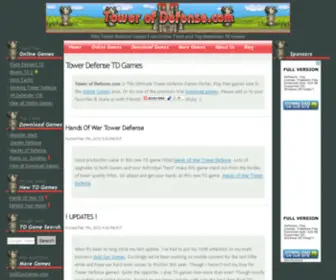 Towerofdefense.com(Towerofdefense) Screenshot