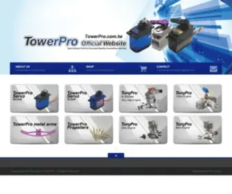 Towerpro.com.tw(Tower Pro) Screenshot