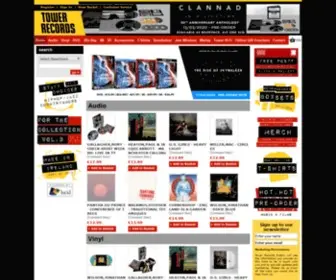 Towerrecords.ie(Tower Records) Screenshot