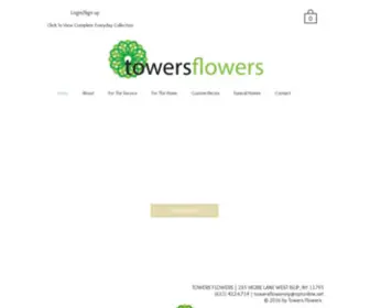 Towersflowersfuneralflowers.com(West Islip Florist) Screenshot