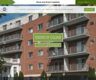 Towersofcolonie.com(Towers of Colonie) Screenshot