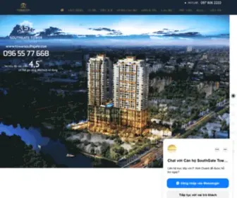 Towersouthgate.com(DỰ ÁN CĂN HỘ SOUTHGATE TOWER QUẬN 7) Screenshot