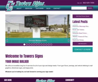 Towerssigns.net(Towers Signs) Screenshot