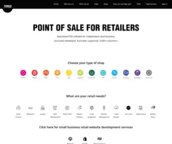 Towersystems.com.au(Point of Sale for Retailers) Screenshot