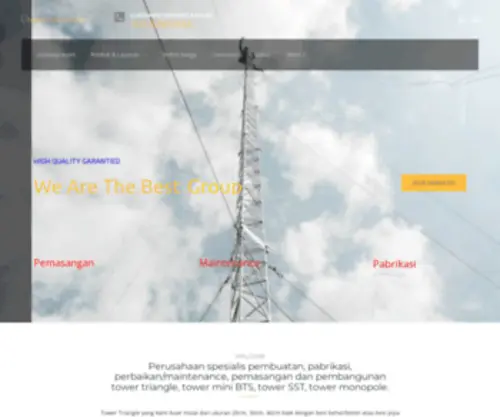 Towertrianglemurah.net(Tower Triangle Murah) Screenshot